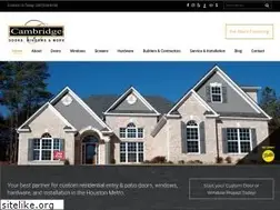 Sites similar to cambridgedoors.com