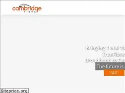 Sites similar to cambridgefibre.uk