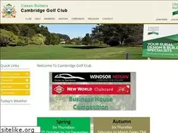 Sites similar to cambridgegolf.co.nz