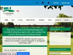 Sites similar to cambridgegolfclub.com