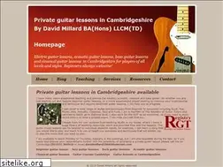 Sites similar to cambridgeguitartutor.com