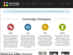 Sites similar to cambridgehackspace.com