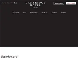 Sites similar to cambridgehotel.co.nz