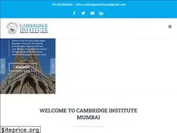 Sites similar to cambridgeinstitute.co.in