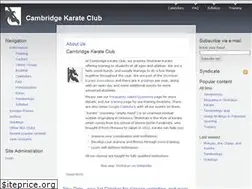 Sites similar to cambridgekarateclub.org