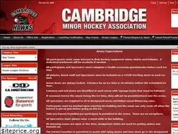 Sites similar to cambridgeminorhockey.com