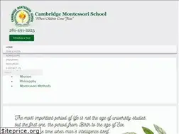 Sites similar to cambridgemontessori.com