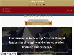 Sites similar to cambridgemuslimcollege.org