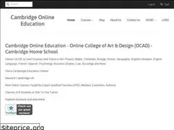 Sites similar to cambridgeonlineeducation.com