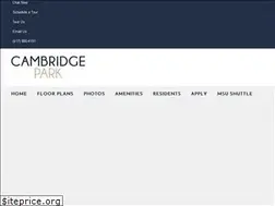Sites similar to cambridgeparkapts.net
