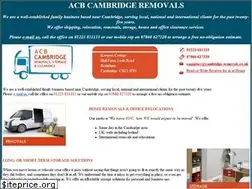 Sites similar to cambridgeremovals.co.uk