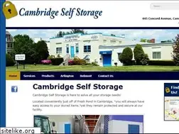 Sites similar to cambridgeselfstorage.com