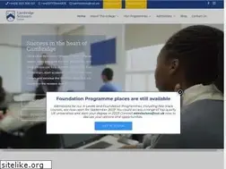 Sites similar to cambridgeseminarscollege.co.uk