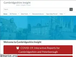 Sites similar to cambridgeshireinsight.org.uk