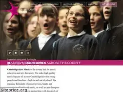 Sites similar to cambridgeshiremusic.org.uk