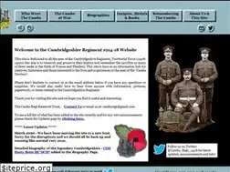 Sites similar to cambridgeshireregiment1914-18.co.uk