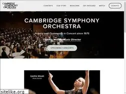 Sites similar to cambridgesymphony.org