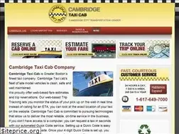 Sites similar to cambridgetaxicab.com
