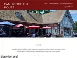 Sites similar to cambridgeteahouse.com
