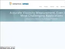 Sites similar to cambridgeviscosity.com