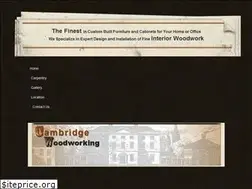 Sites similar to cambridgewoodworking.com