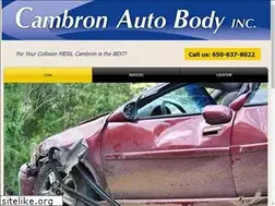 Sites similar to cambronautobody.com