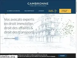 Sites similar to cambronne-avocats.fr