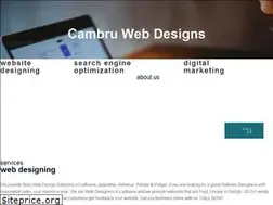 Sites similar to cambruwebdesigns.in