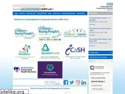 Sites similar to cambscommunityservices.nhs.uk