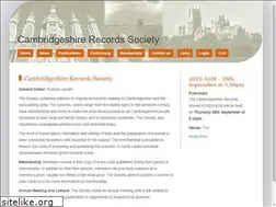 Sites similar to cambsrecordsociety.co.uk