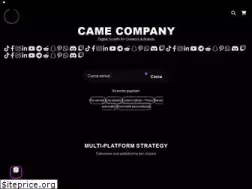 Sites similar to camecompany.com