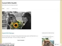 Sites similar to camelmilkhealth.wordpress.com
