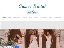 Sites similar to cameobridal.net