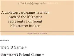 Sites similar to cameogame.com