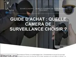 Sites similar to camera-de-surveillance.eu