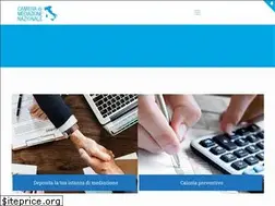Sites similar to cameradimediazionenazionale.it