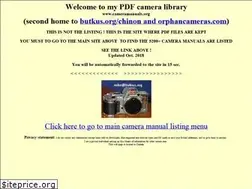 Sites similar to cameramanuals.org