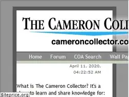Sites similar to cameroncollector.com
