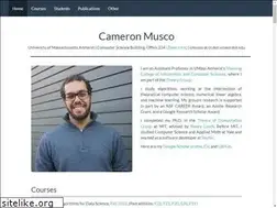 Sites similar to cameronmusco.com