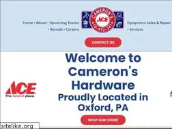 Sites similar to cameronshardware.com