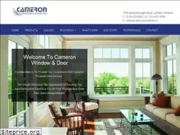 Sites similar to cameronwindow.ca