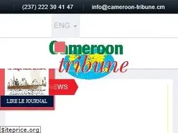 Sites similar to cameroon-tribune.cm