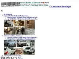 Sites similar to camerounboutique.com