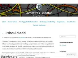 Sites similar to camestrosfelapton.wordpress.com