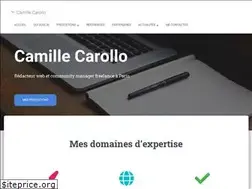 Sites similar to camille-carollo.fr