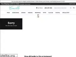 Sites similar to camillebridal.com