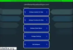 Sites similar to camillesantiqueboutique.com