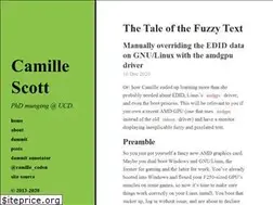 Sites similar to camillescott.org