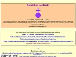 Sites similar to caminhosdecristo.net