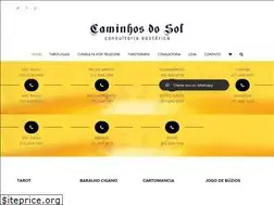 Sites similar to caminhosdosol.com.br